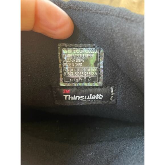 Skechers Outdoor Performance Waterproof Black Boots Women's Sz 6.5 - Picture 8 of 9